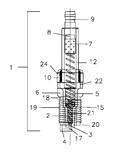 A single figure which represents the drawing illustrating the invention.